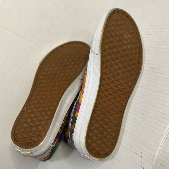 Van Off the Wall Abstract Sk8HI Multi Colour Unisex Sneakers Size 8.5 - Picture 5 of 11